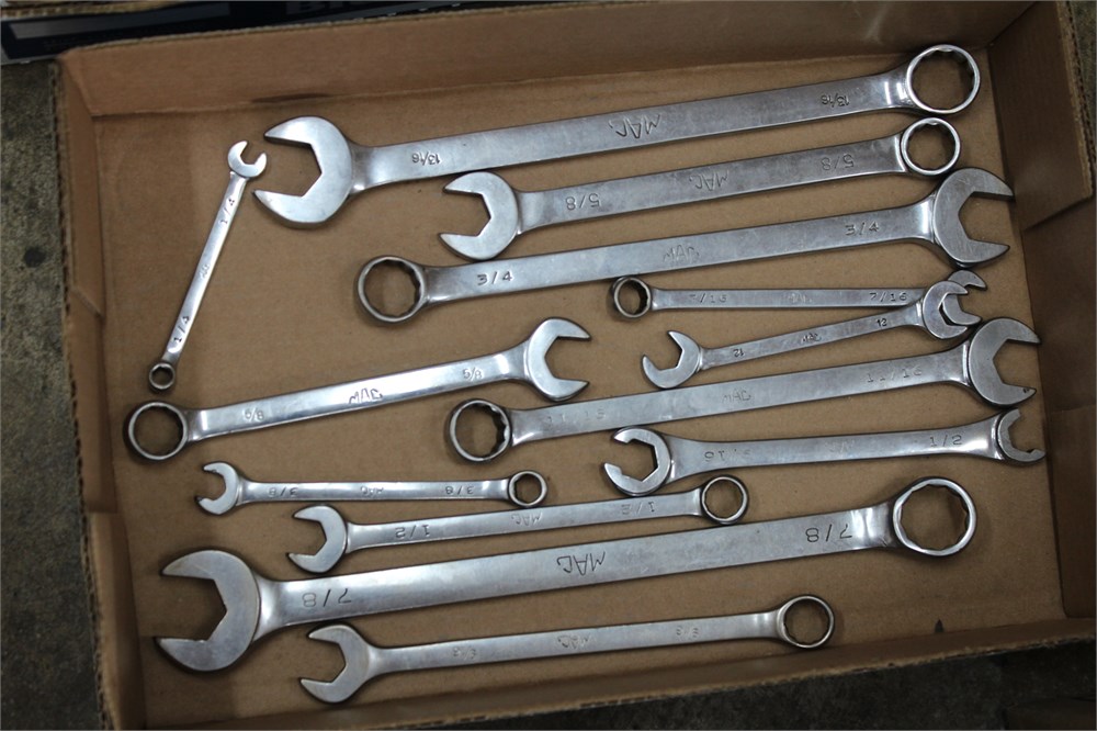 Rust Belt Revival Online Auctions Mac Combination Wrenches