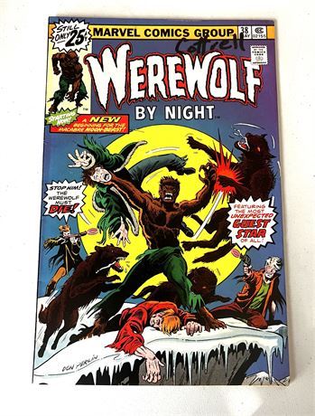 May 1976 Vol. 1 Marvel Comics "WEREWOLF" #38 Comic