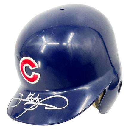 Sammy Sosa Chicago Cubs Autographed MLB Batting Helmet