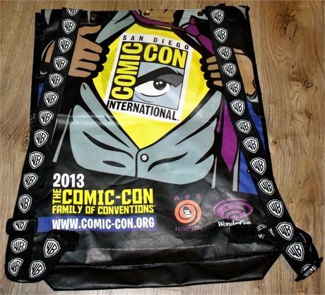 Large COMIC CON bag Big Bang Theory backpack