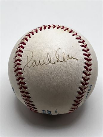 Autographed Paul Dean Signed Baseball