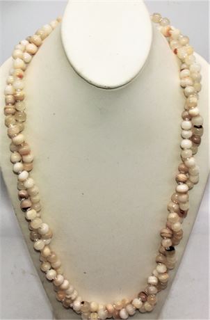 Heavy Quartz necklace 2 strand