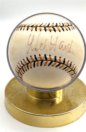 Mel Harder American Baseball Player 1994 All-Star Game Signed Baseball