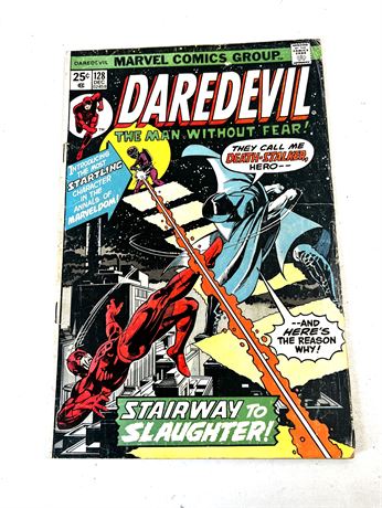 Marvel Comics "DAREDEVIL" Nov. 1975 #128 Comic