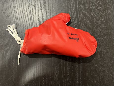 Muhammad Ali Signed Mini Boxing Glove JSA COA