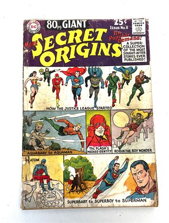 1965 DC Comics "JUSTICE LEAGUE" #8 Comic