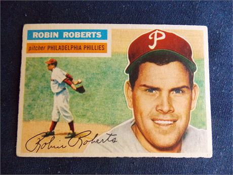 1956 Topps #180 Robin Roberts