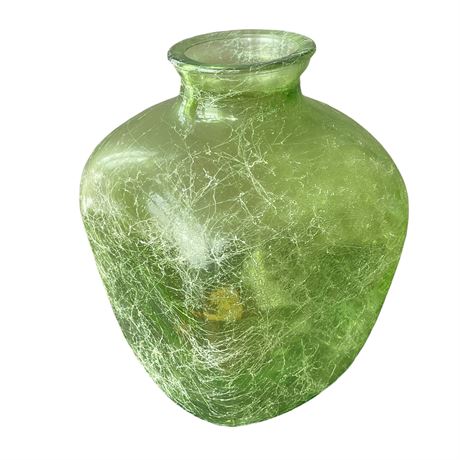 Contemporary Glass Square Vase