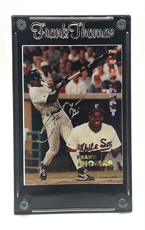 1994/95 Frank Thomas White Sox #104 Signed Baseball Card