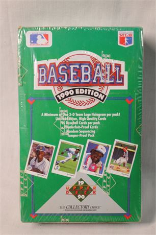 1990 Baseball Card Set  Upper Deck