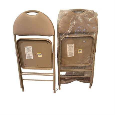 Two New Cosco Folding Chairs