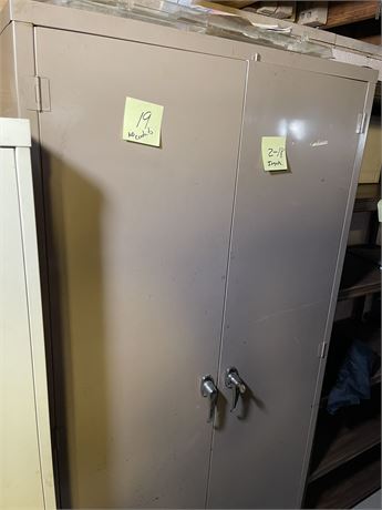 Metal Cabinet with Key