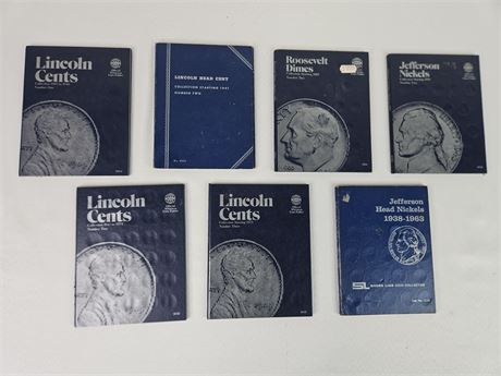 Collectible Coin Books & Coins