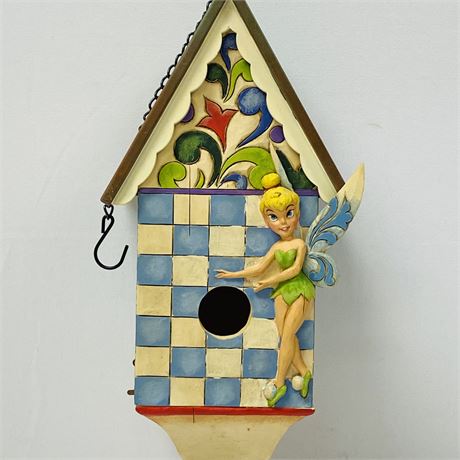 Jim Shore Disney "Tink Birdhouse" - 13.5"H
