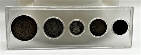 Rare 1916 Silver Mint Set