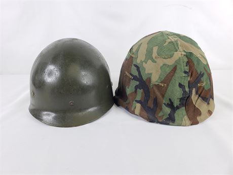 Vintage Military Helmets
