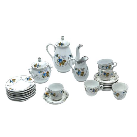 Children's Porcelain Tea Set Collection