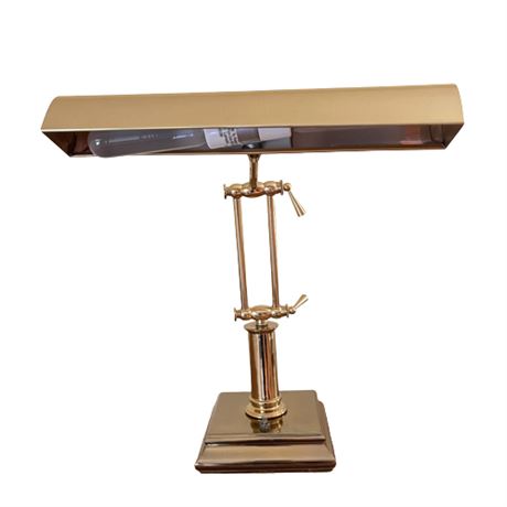 House of Troy Brass Desk/Piano Lamp