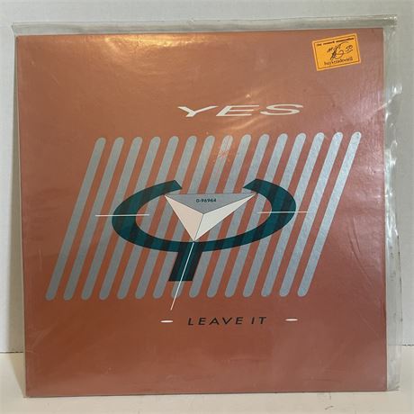 Yes Leave It Vinyl LP 0-96964 US Special Press