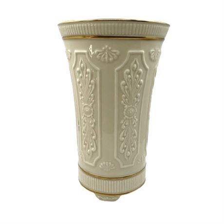 Lenox Classic Ivory Vase with 24K Gold Trim