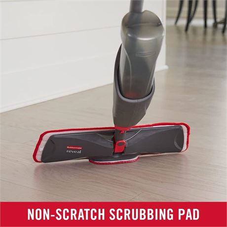 NEW Rubbermaid (1)Reveal mop with scrubbing