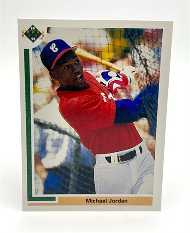 Michael Jordan 1991 Upper Deck Baseball Card