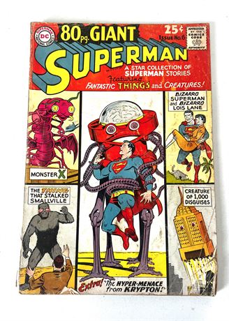 Jan 1965 DC Comics "SUPERMAN" Giant 80 page #6 Comic