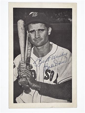 Autographed Bobby Doerr Signed Red Sox Photo