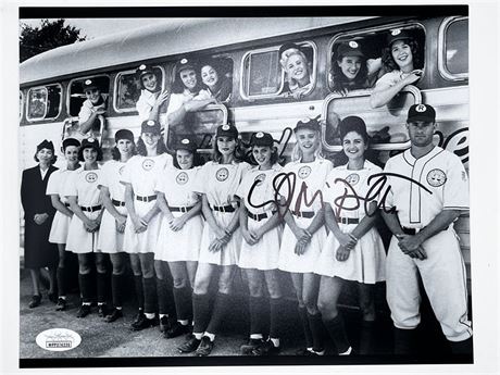 Autographed A League of Their Own Movie Photo Signed by Lori Petty JSA COA