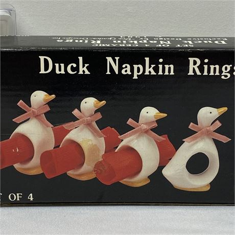 Vintage Duck Napkin Holders