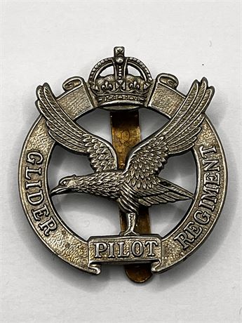 WW2 Glider Pilot Regiment Cap Badge British Army King's Crown Marples & Beasley