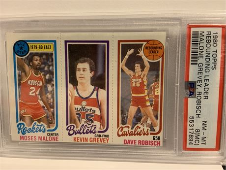Moses Malone 80 Topps PSA Graded🔥
