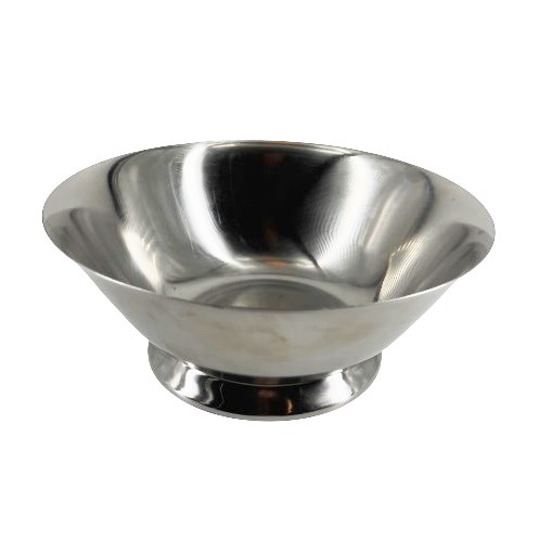 Rust Belt Revival Online Auctions - Dolphin Stainless Steel Footed Bowl