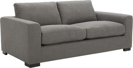 STILL IN BOX Stone & Beam Westview Extra-Deep Loveseat Sofa Couch, 75.6"W Gray