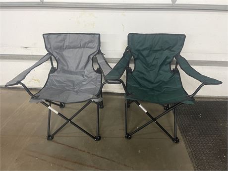Two Camping Chairs with Bags