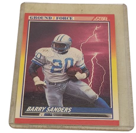 1990 Score - #325 Barry Sanders