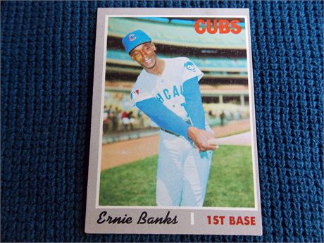 1970 Topps #630 Ernie Banks