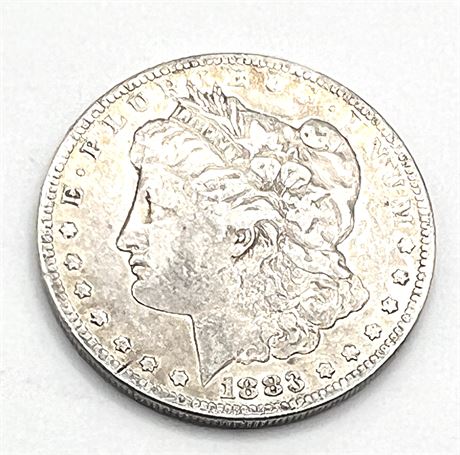 1883 S Key Date Silver Morgan Dollar