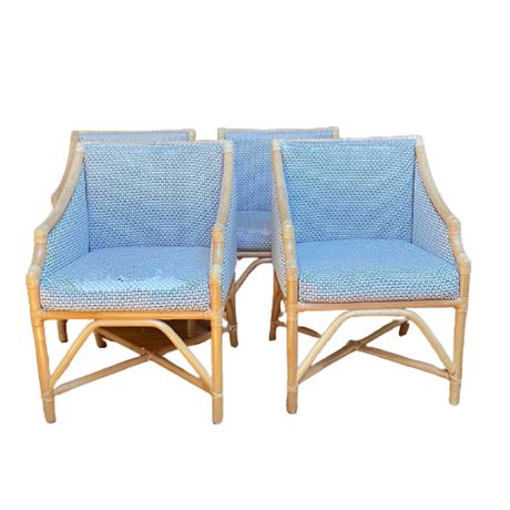 1960-70's Trop-Cal Rattan Chairs