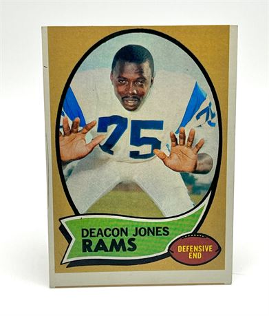 Deacon Jones Rams Topps #125 Foorball Card
