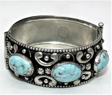 VTG cuff bracelet turquoise