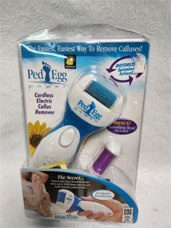 Ped-egg Cordless Callous Remover, New