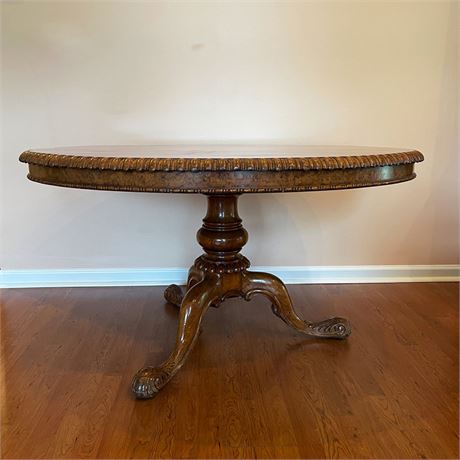 Antique Pedestal Dining Table