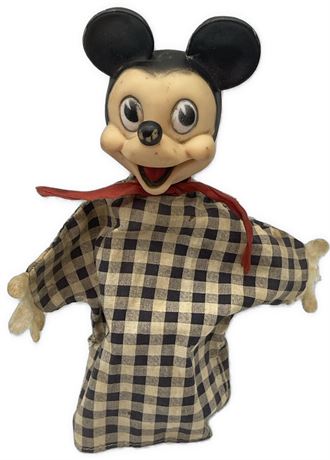 1950’s Disney Mickey Mouse Toy Puppet