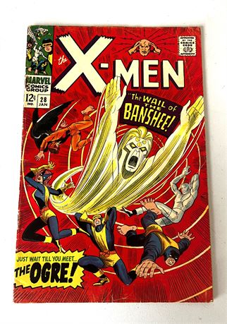 Jan 1967 Vol. 1 Marvel Comics "X-MEN" #28 Comic