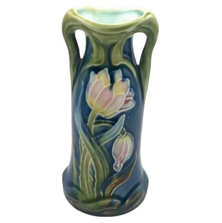 Antique Art Nouveau Ceramic Vase
