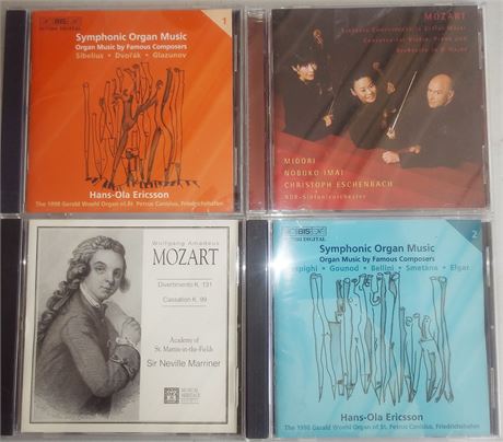 4 CD Classical Music Organ Music