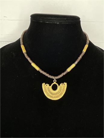 Tribal Style Pendant Necklace