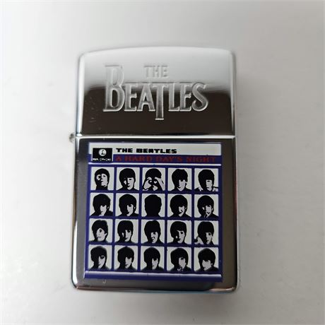 Beatles Zippo Hard Day's Night with Case