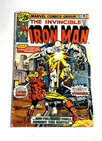 Marvel Comics IRON MAN #85 Vol. 1 April 1976 Comic